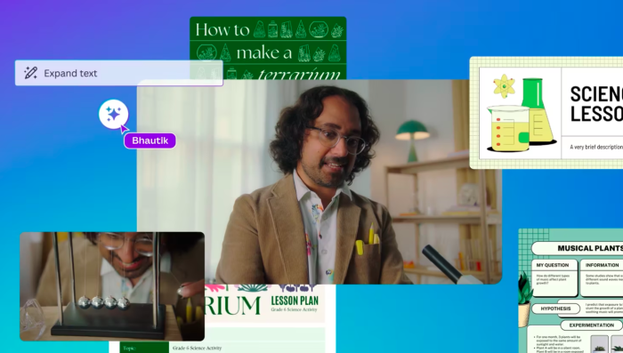 Educational production example